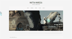 Desktop Screenshot of mattiamarceca.com