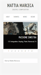 Mobile Screenshot of mattiamarceca.com